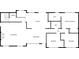 Floor plan featuring kitchen, dining, living room, bedrooms and bathrooms at 597 Rich Davis Rd, Hiram, GA 30141