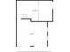 Floor plan displaying basement and garage layout, providing insight into additional storage and parking at 6360 Lakeview Ter, Douglasville, GA 30135