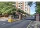 Gated entrance to the condominium property, providing security and privacy for residents at 300 Johnson Ferry Rd # A614, Atlanta, GA 30328