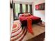 Bedroom featuring a queen bed, large windows, and stylish decor at 1463 Macklone Ne St, Atlanta, GA 30307
