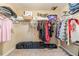 Organized closet with ample storage, featuring wire shelving and clothing racks at 1623 Pratt Rd, Covington, GA 30014