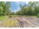 Large lot with cleared space and bordering trees, providing an opportunity for development or outdoor enjoyment at 1623 Pratt Rd, Covington, GA 30014