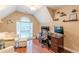 Cozy office space with natural light, built-in shelving, and desk space at 5767 Wembley Dr, Douglasville, GA 30135