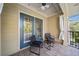 Inviting balcony featuring modern chairs, views, and a relaxing outdoor space at 2766 Wander Ln, Alpharetta, GA 30022