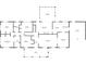 Detailed floor plan showing the layout of the main level with labeled rooms and dimensions at 431 Keeler Woods Nw Dr, Marietta, GA 30064