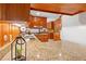 Open kitchen layout with granite counters, stainless steel sink, and stylish fixtures at 431 Keeler Woods Nw Dr, Marietta, GA 30064