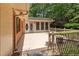 The porch features access to the backyard at 431 Keeler Woods Nw Dr, Marietta, GA 30064