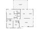 Detailed floor plan showcasing the layout of the home at 792 Mimosa Se Dr, Marietta, GA 30060