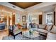 Well-appointed living room with stylish furniture, hardwood floors, and open layout at 1820 Peachtree Nw St # 811, Atlanta, GA 30309