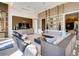 Modern lounge area with stylish furniture, a TV, and a comfortable sectional at 1820 Peachtree Nw St # 811, Atlanta, GA 30309
