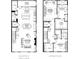 Detailed floor plan showcasing the layout of the home at 255 Mayfair Ct, Alpharetta, GA 30009