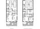 Detailed floor plan of the home and its alternative terrace at 255 Mayfair Ct, Alpharetta, GA 30009