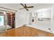 View of the living room, pantry and kitchen area at 8140 Wood St Se, Covington, GA 30014