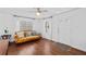 Cozy living room with hardwood floors, a comfortable couch, and natural light at 1450 Walker Se St, Smyrna, GA 30080