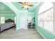 Main bedroom featuring a sitting area, attached office, and beautiful views at 100 Marshas Vineyard, Hampton, GA 30228