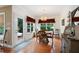 Dining area with wood floors and natural light at 7131 Ridge Rd, Hiram, GA 30141