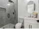 Bathroom features walk-in shower, modern fixtures, and a large vanity at 1129 Victory Sw Dr, Atlanta, GA 30310