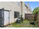 Fenced backyard with a door leading to the property's exterior at 2996 Jonesboro Road Southeast Se Rd # J, Atlanta, GA 30354