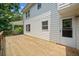 Deck with lots of room and views of the yard at 308 Golden Ct, Canton, GA 30114