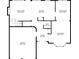 First floor floorplan features a kitchen, bath, Gathering room, dining room, living room, garage, and foyer at 773 Minor Oaks Nw Run, Lilburn, GA 30047