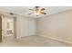 A nice bedroom featuring a view through to the bathroom and closet at 408 Coleraine Se, Smyrna, GA 30080