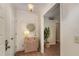 Inviting foyer with warm lighting, and decorative flooring at 408 Coleraine Se, Smyrna, GA 30080
