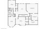 Second floor plan featuring bedrooms, bathrooms and loft at 3352 Stone Point Way, Buford, GA 30519