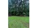 This backyard is well-maintained with a lush green lawn and wood fence, creating a private space at 5568 Bradley Cir, Lithonia, GA 30038