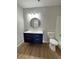 Modern bathroom featuring a stylish vanity and toilet at 2435 Northlake Ct, Atlanta, GA 30345