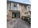 Back deck with a sliding glass door to the house at 2435 Northlake Ct, Atlanta, GA 30345