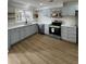 Modern kitchen featuring stainless steel appliances, countertops, and cabinets at 2435 Northlake Ct, Atlanta, GA 30345