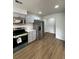 Bright kitchen equipped with updated stainless steel appliances and cabinets at 2435 Northlake Ct, Atlanta, GA 30345