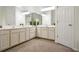 Bathroom boasting double sinks, a large vanity with counter space and plenty of storage at 606 Hay Meadow, Acworth, GA 30102