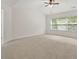 Spacious carpeted bedroom with lots of natural light and ample closet space at 606 Hay Meadow, Acworth, GA 30102
