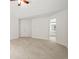 Spacious bedroom with plush carpeting and a double door closet and ensuite bathroom at 606 Hay Meadow, Acworth, GA 30102
