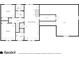 Detailed floor plan showcases the layout of the second floor with bedrooms, bathrooms, and walk-in closet at 965 Heards Ferry Rd, Sandy Springs, GA 30328