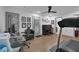 View of a bonus room featuring a desk, chair, treadmill and piano at 208 Wade Creek Rd, Alpharetta, GA 30009
