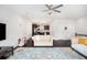 Spacious living room features hardwood floors and a view of the kitchen at 2517 Hedgeway Cir, Kennesaw, GA 30144