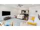 Bright and airy living room that leads into the modern kitchen at 2517 Hedgeway Cir, Kennesaw, GA 30144
