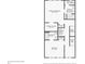 Floor 3 floorplan showing primary bedroom, bedroom, and laundry room at 1251 Chelsea Nw Cir # 30, Atlanta, GA 30318