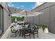 Stylish rooftop deck with a dining area, seating and views of the surrounding area at 1251 Chelsea Nw Cir, Atlanta, GA 30318