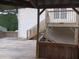 Covered deck with stair access to the raised second level deck at 2775 Emerald Springs Dr, Lawrenceville, GA 30045