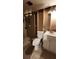 Unfinished bathroom with a toilet, sink and shower, ready for upgrades and personalization at 766 Virginia Cir, Forest Park, GA 30297