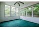 Sunroom with lots of natural light at 6328 Wellington Ct, Douglasville, GA 30134