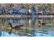 Scenic water view of property at 735 Waterbrook Ter, Roswell, GA 30076