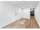 Bright bedroom with wood flooring and a spacious closet, offering ample storage at 260 Sandy Lake Cir, Fayetteville, GA 30214