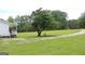 Well maintained lawn with a gravel driveway at 124 Wynn Rd, Mcdonough, GA 30252