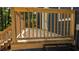 Wooden back porch with matching wooden railings and stairs at 1321 Bridges Sw Ave, Atlanta, GA 30310
