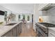 Modern kitchen with marble countertops, stainless steel appliances, and stylish cabinetry at 6305 River Chase Cir, Atlanta, GA 30328
