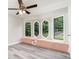 Bedroom with large windows and exterior view at 3066 Malvern Dr, Snellville, GA 30039